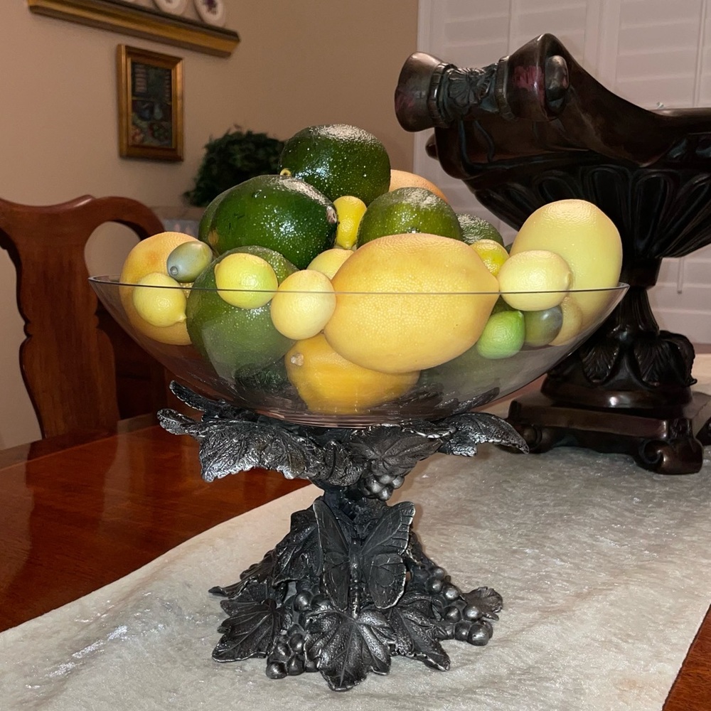 Table Centerpiece Glass Bowl